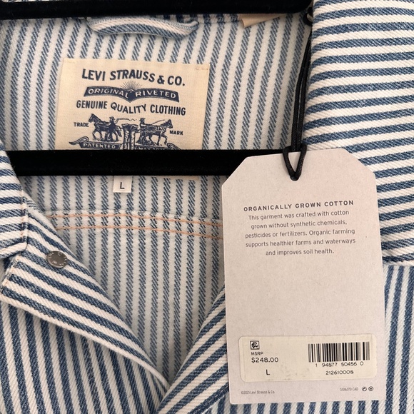 Levi's Made & Crafted Oversized Type 2 Trucker Jacket Men's Large NWT - Picture 15 of 15